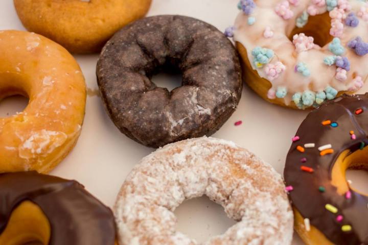 variety of donuts